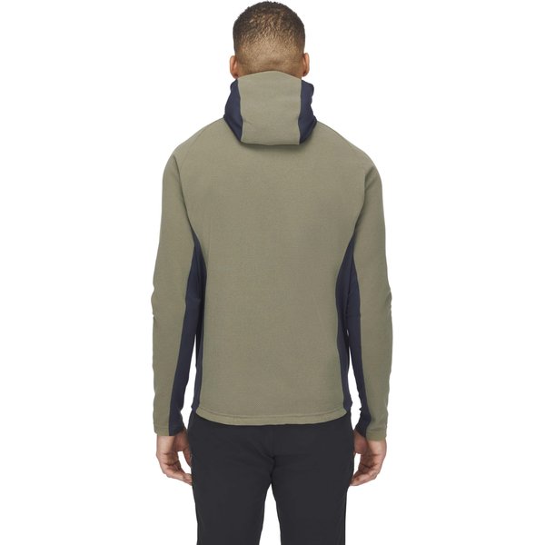 Polar męski Capacitor Hoody Rab - Light Khaki