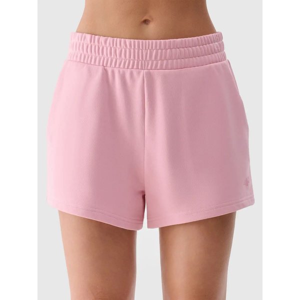 Spodenki damskie TSHOF542 4F - jasny róż