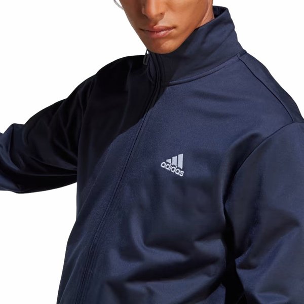 Dres męski Linear Logo Tricot Track Adidas - granatowy
