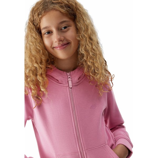Bluza dziewczęca 4FJAW23TSWSF636 4F - różowy
