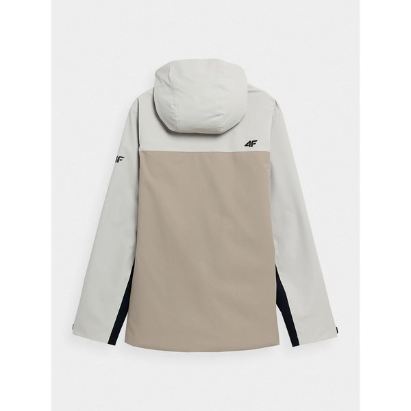 Kurtka męska H4L22 KUM060 4F - brązowa
