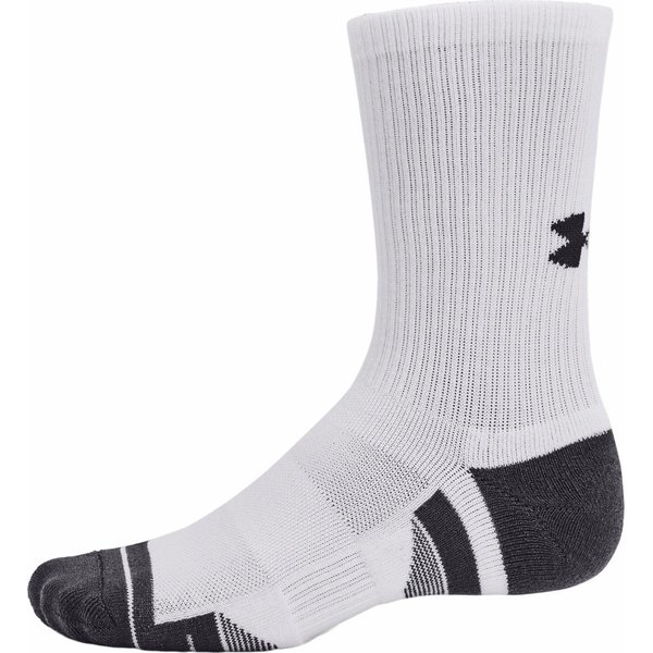 Skarpety Performance Tech Long 3 pary Under Armour - białe/szare