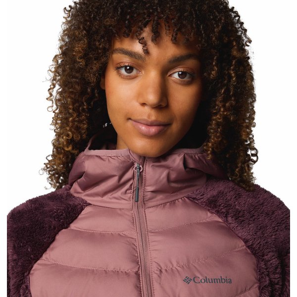 Kurtka hybrydowa, polarowa damska Powder Lite II Columbia - Moonvista, Fig