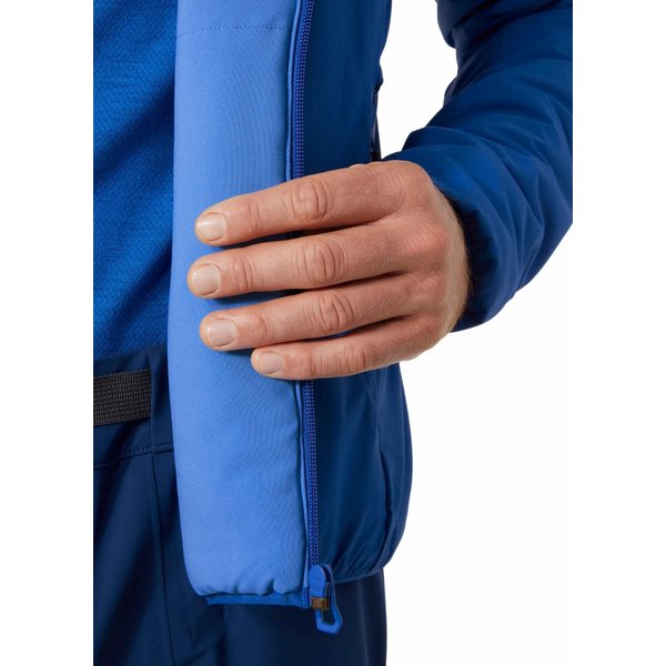 Kurtka męska Verglas Hooded Insulator Helly Hansen - niebieska