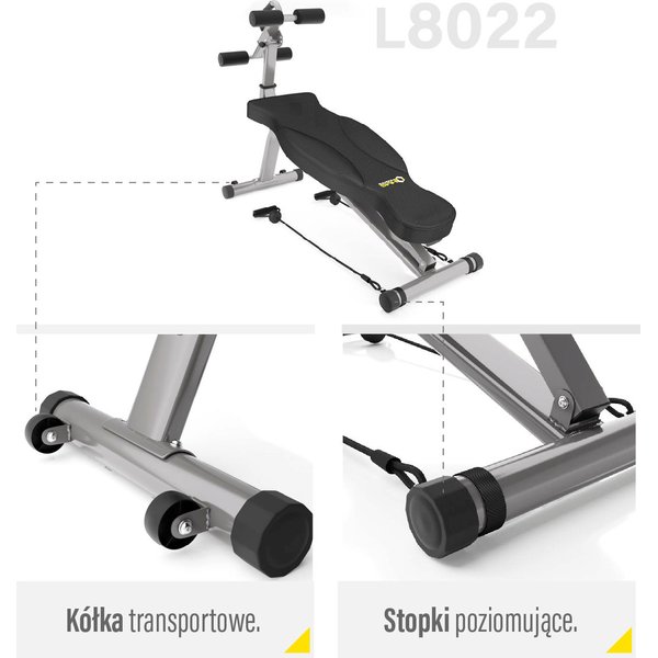 Ławka do ćwiczeń L8022 HMS Premium