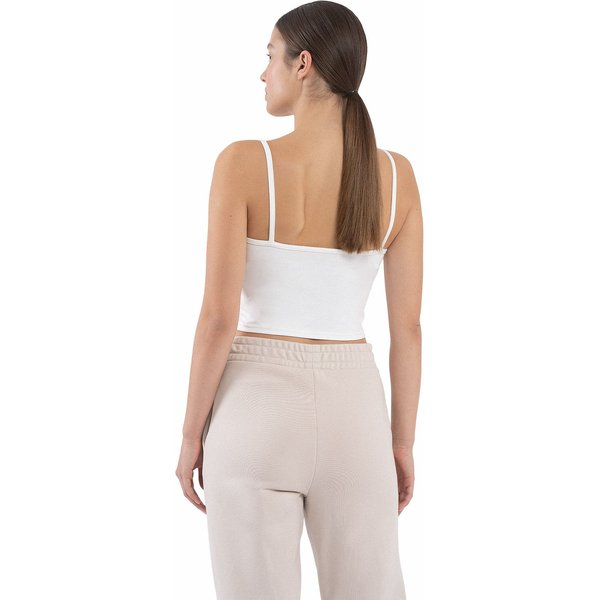 Top damski 4FAW23TTSHF0905 4F - kremowy