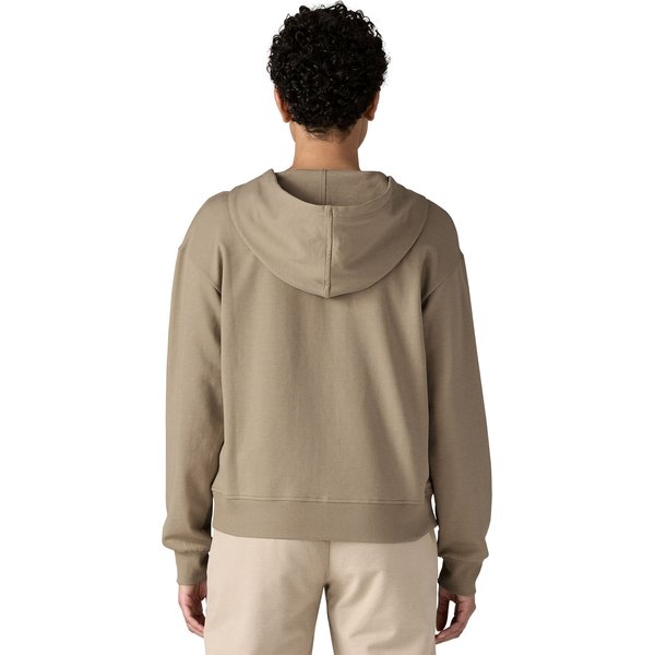 Bluza damska Ahnya Full-Zip Hoody Patagonia - Seabird Grey