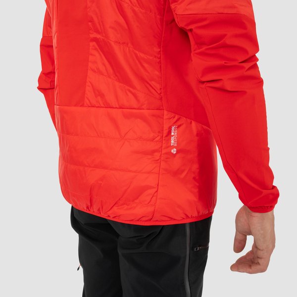 Kurtka męska Ortles Hybrid Tirolwool Salewa - gold