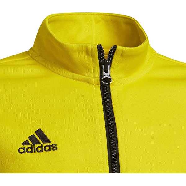 Bluza juniorska Entrada 22 Full Zip Adidas - żółta