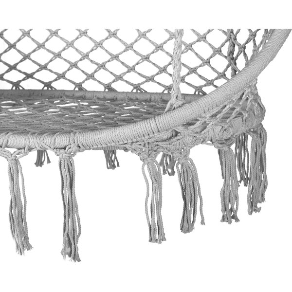 Huśtawka wisząca podwójna Boho Outtec - szara