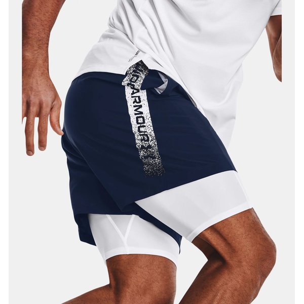 Spodenki męskie Woven Graphic Design Under Armour - granatowy