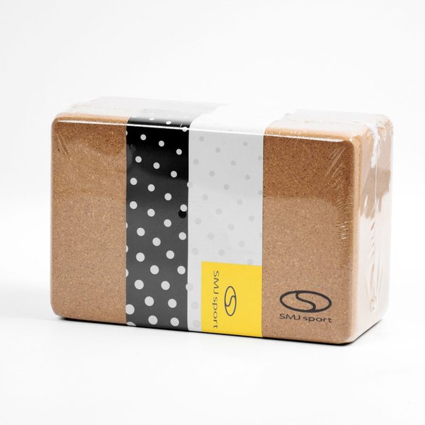Kostka do jogi korek SMJ Sport