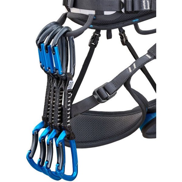Ekspres wspinaczkowy Lime B Set Dy 12cm Climbing Technology - anthracite/blue electric