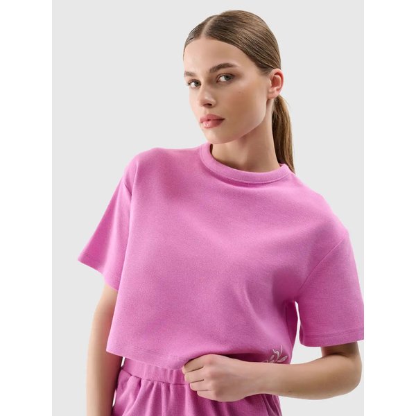 Koszulka damska TTSHF1977 4F - różowy