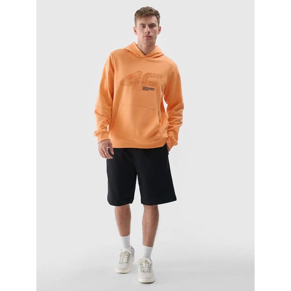 Bluza męska TSWSM1585 4F - pomarańcz