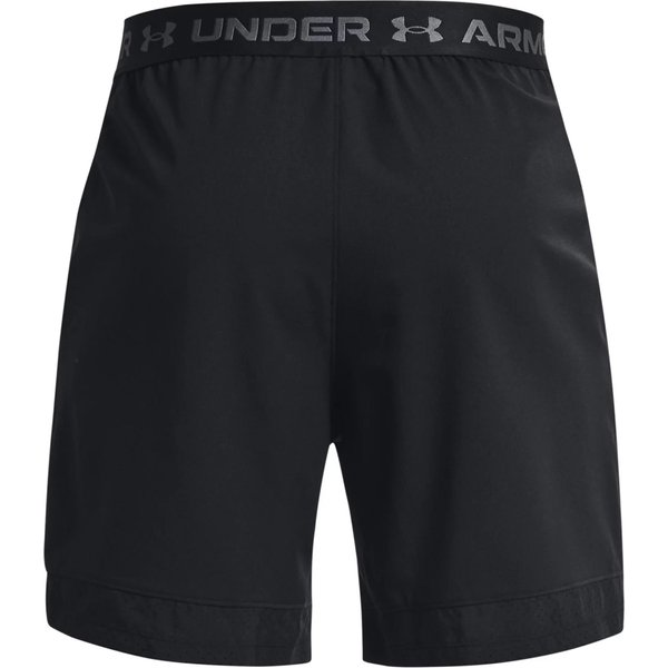 Spodenki męskie Vanish Woven 6in Under Armour - czarny/biały