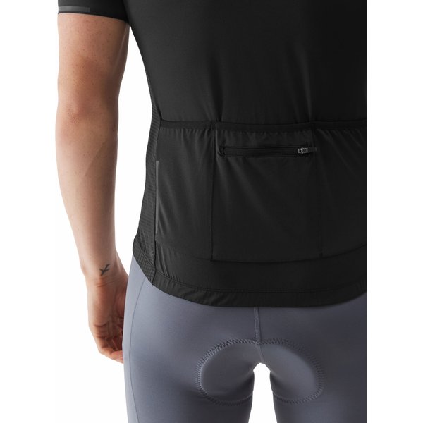 Koszulka rowerowa męska 4FSS24TFTSM484 4F - głęboka czerń