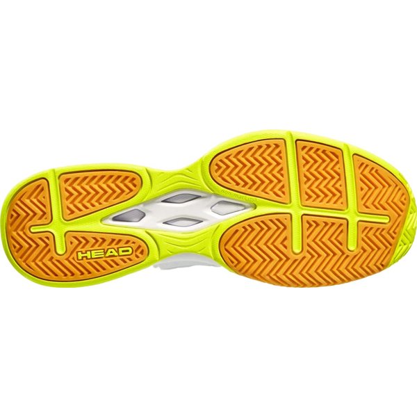 Buty do squasha Grid 3.5 Head - white/yellow