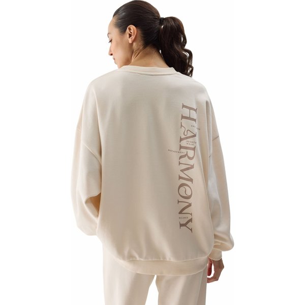 Bluza damska 4FWSS24TSWSF1055 4F - kremowy