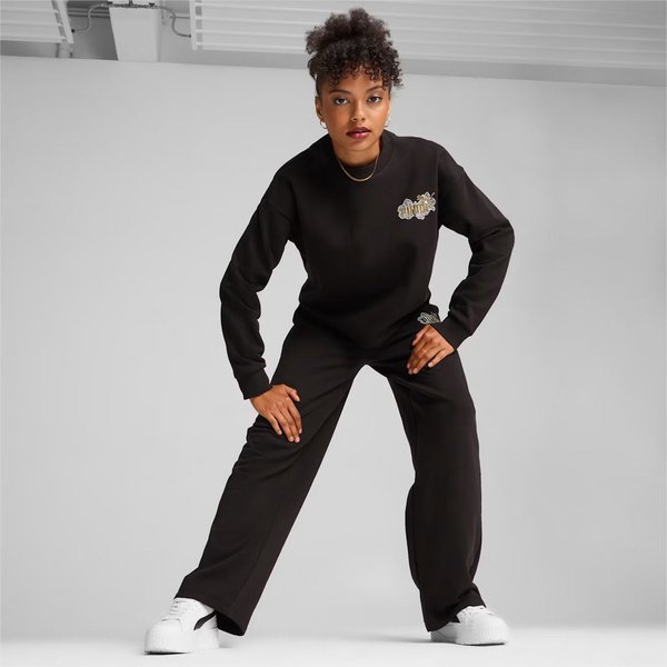 Bluza damska Ess Class Act Crew FL Puma - czarny