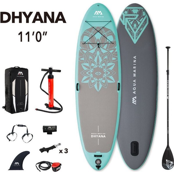 Deska pompowana SUP z akcesoriami Dhyana 11’0 Aqua Marina