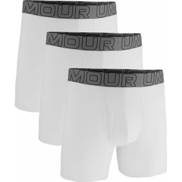 Bokserki męskie Performance Cotton 6" 3pary Under Armour