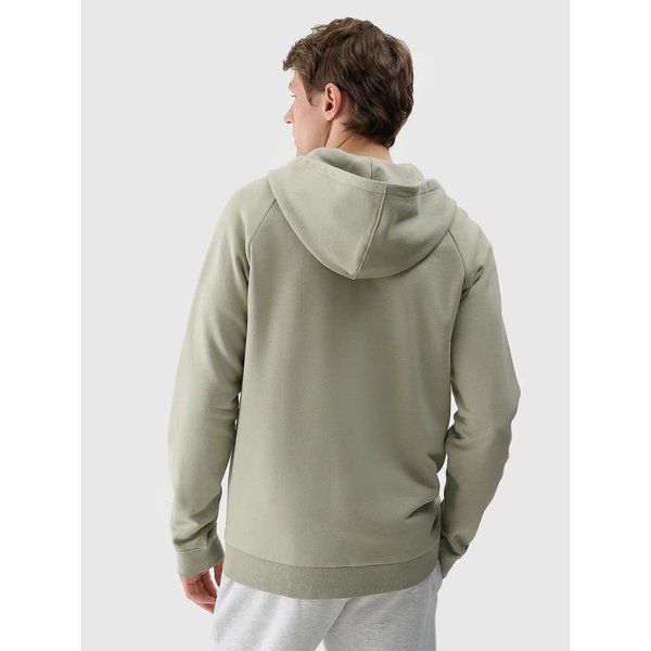 Bluza męska TSWSM1584 4F - oliwkowy