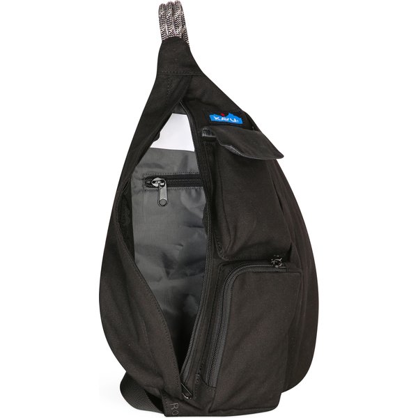 Plecak na jedno ramię, saszetka Mini Rope Bag 4L KAVU - black