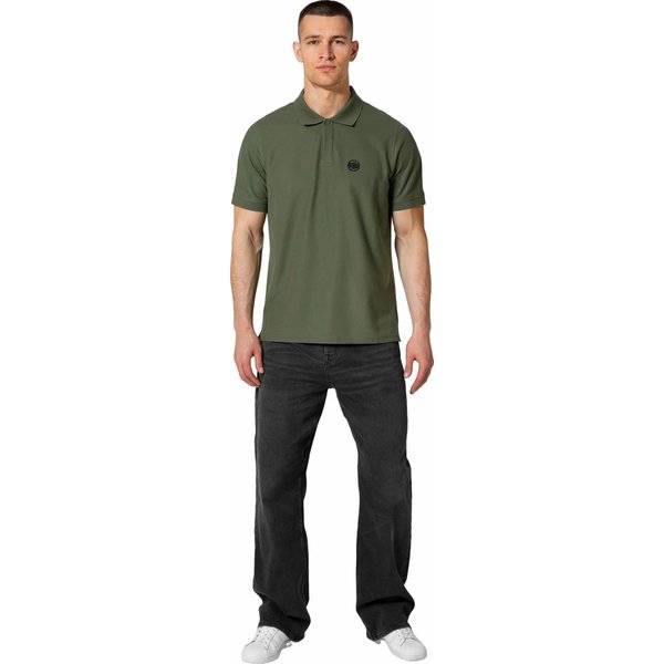 Koszulka męska polo Rockey Pitbull West Coast - grey melange