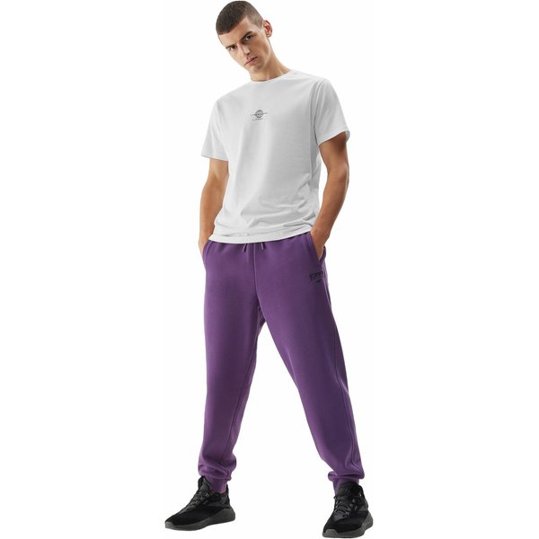 Koszulka męska 4FAW23TTSHM0889 4F - biały