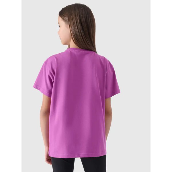 Koszulka dziewczęca TTSHF2327 4F - ciemny fiolet