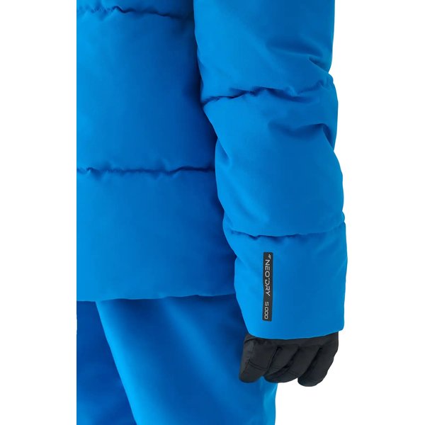 Kurtka narciarska juniorska TTJAM534 4F - niebieski