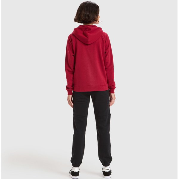 Dres damski HD FZ Core Diadora - czerwony/czarny