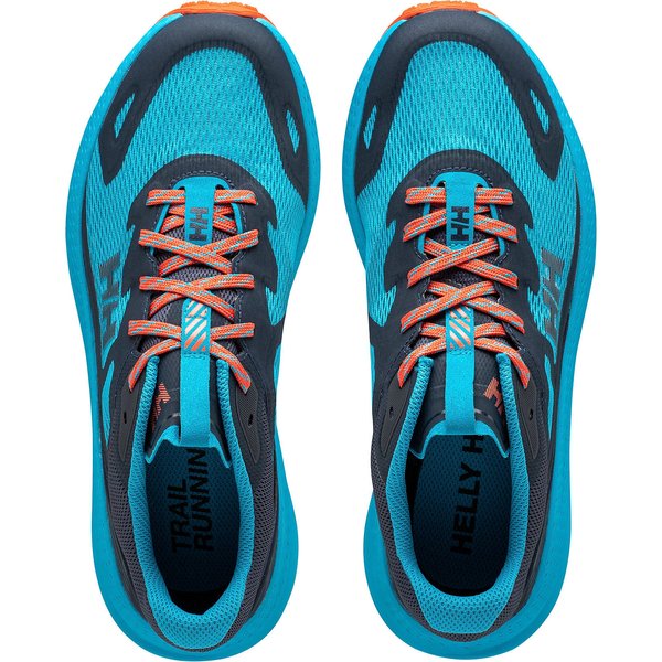 Buty do biegania Skyhawk Trail Running Helly Hansen - cyan/bonfire