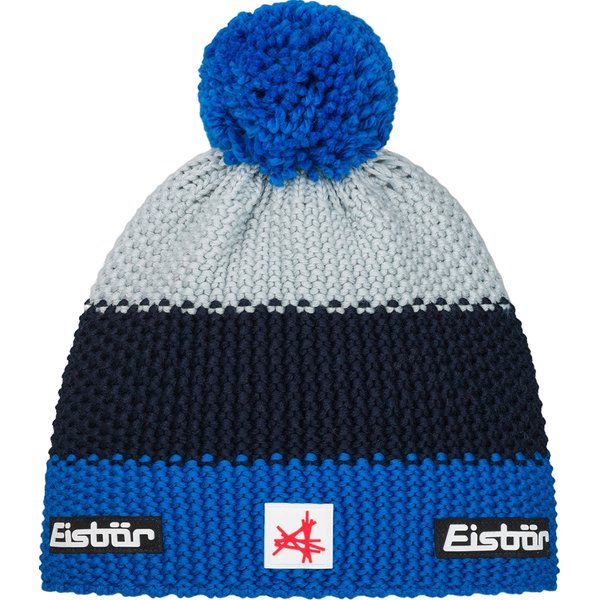 Czapka Star Pompon MU SA Eisbar - blue/cobalt