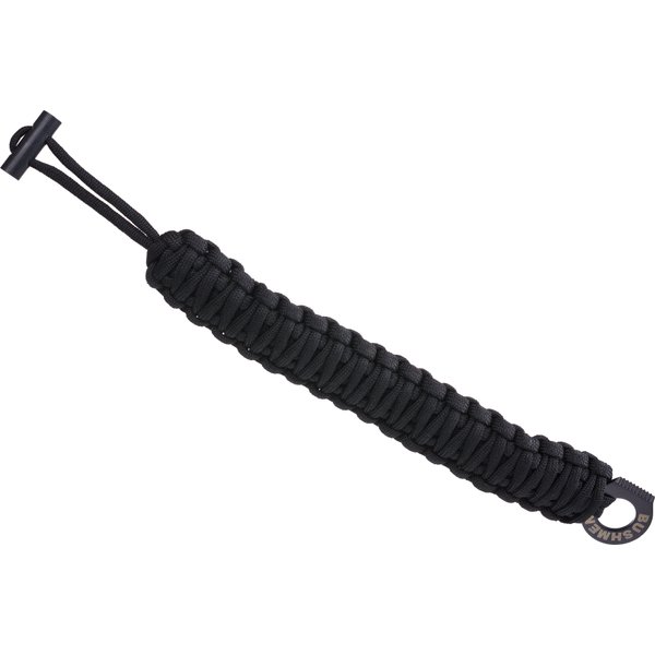 Bransoletka przetrwania 6m Bushmen Travel Gear - czarna