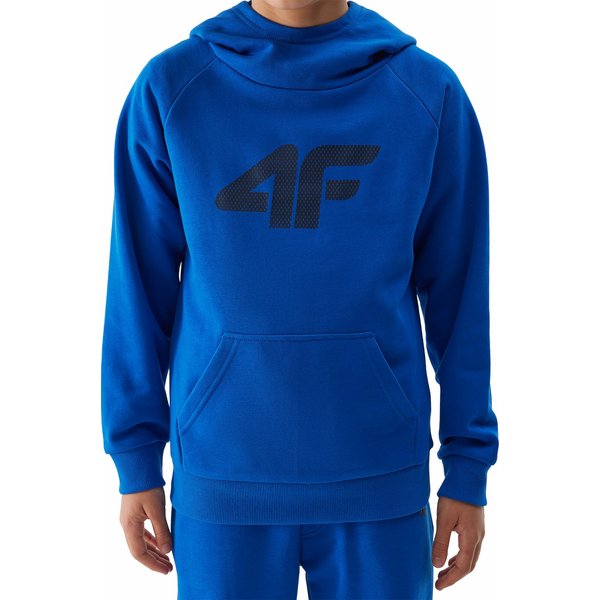 Bluza chłopięca 4FJWSS24TSWSM0925 4F - kobalt