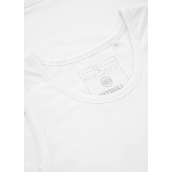 Bezrękawnik męski Small Logo 190 Pitbull West Coast - biały