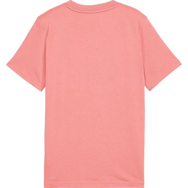 Koszulka juniorska Ess No.1 Logo Tee Puma - Pink Fruit