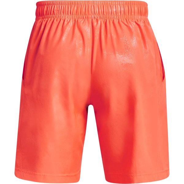 Spodenki męskie Woven Emboss Training Under Armour - pomarańczowe