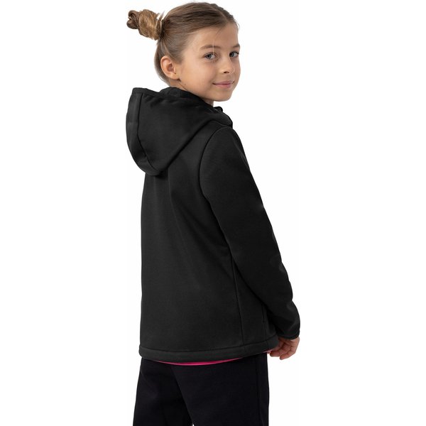Softshell dziewczęcy 4FJAW23TSOFF163 4F - czarny