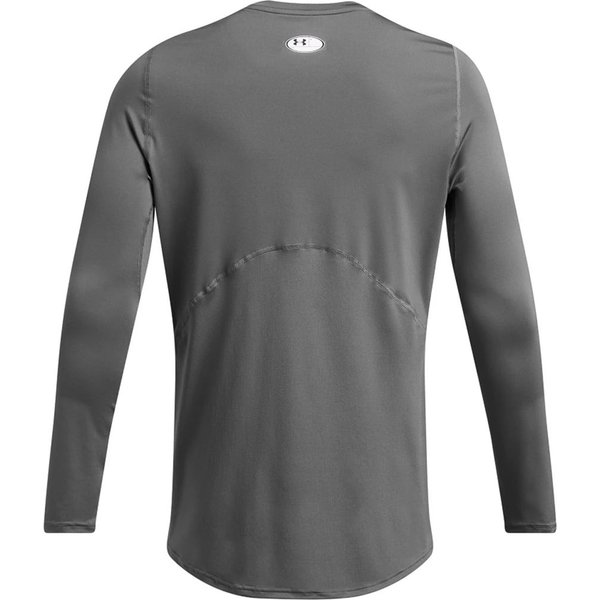 Longsleeve męski HeatGear Armour Fitted LS Under Armour - szary