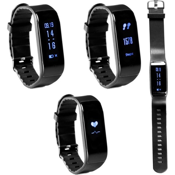 Bieżnia elektryczna Auris + smartband Spokey