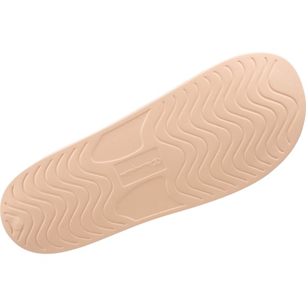 Klapki Slide Miami Platform Champion - beżowe