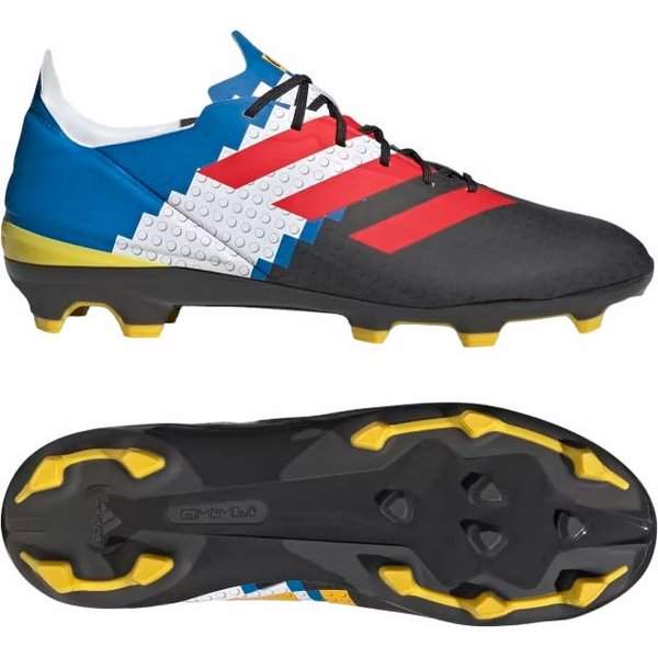 Buty piłkarskie, korki Gamemode Firm Ground Soccer Cleats Adidas - czarne/niebieskie