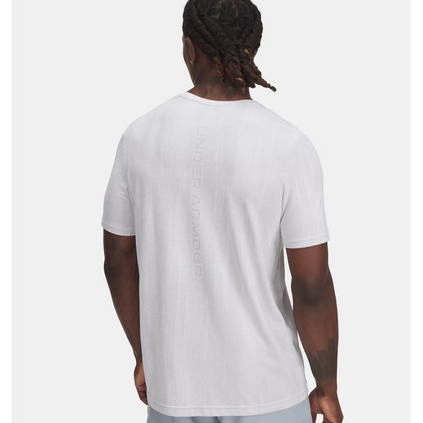 Koszulka męska Vanish Seamless Novelty Under Armour - White / Black