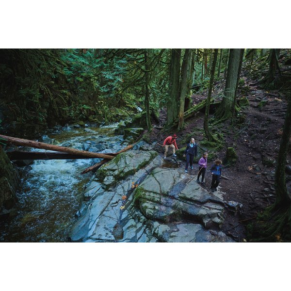 Spodnie trekkingowe męskie Sharpe Canyon Columbia - Black