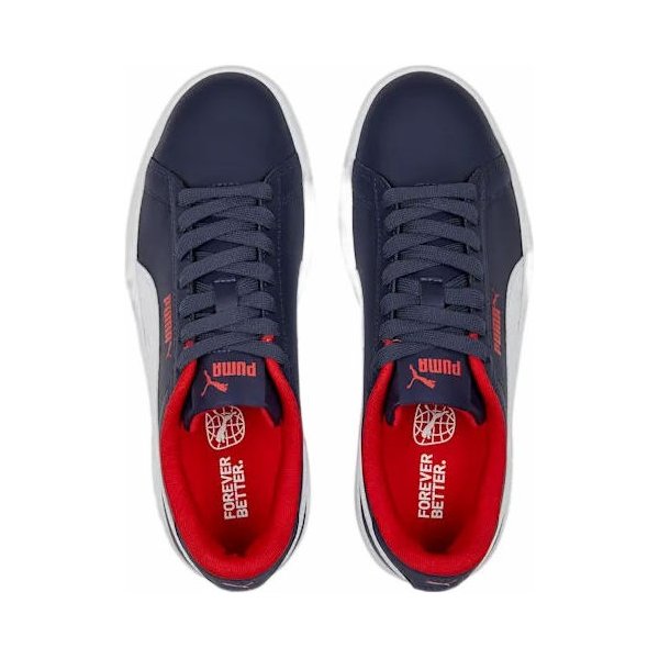 Buty Smash 3.0 L Jr Puma - granatowe