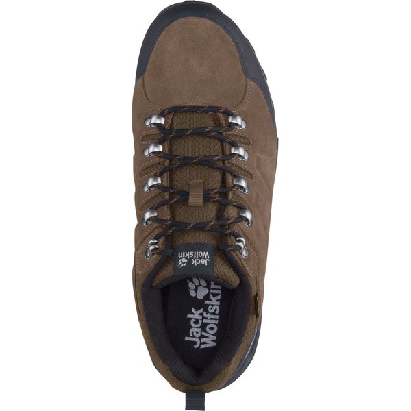 Buty trekkingowe Refugio Texapore Low Jack Wolfskin - brown/phantom