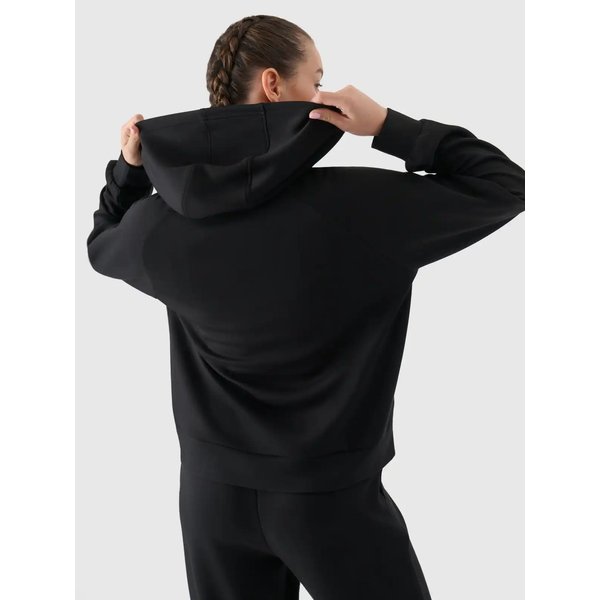 Bluza damska TSWSF1577 4F - głęboka czerń